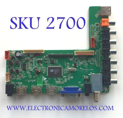 MAIN PARA TV AIVOL / NUMERO DE PARTE AET50320FN / ST3393LU-A9H / 10105000751 / 1601-14010060 / DISPLAY V500HJ1-PE8 / MODELO AET50320FN